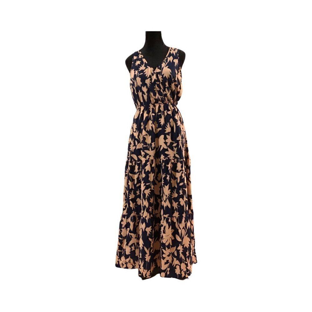 Sleeveless Floral Dress
